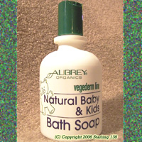 Aubrey Organics vegederm NATURAL Baby & Kids Bath Soap