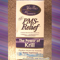 Life-Flo PMS Relief THE POWER OF KRILL 40 gelcaps
