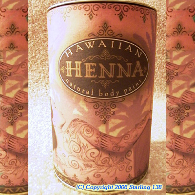 Henna Tattoos Supplies on Hawaiin Henna Natural Body Paint Art Temporary Tattoo    14 99